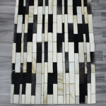 HANDMADE 100% Natural COWHIDE RUG  | Hair on Leather Cowhide Carpet