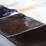 HANDMADE 100% Natural COWHIDE RUG  | Hair on Leather Cowhide Carpet