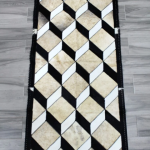 HANDMADE 100% Natural COWHIDE RUG  | Hair on Leather Cowhide Carpet