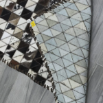 HANDMADE 100% Natural COWHIDE RUG  | Hair on Leather Cowhide Carpet