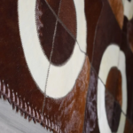 HANDMADE 100% Natural COWHIDE RUG  | Hair on Leather Cowhide Carpet