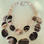 Necklace – Agate Gemstone - Handmade